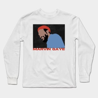 Marvin Gaye Painting Long Sleeve T-Shirt